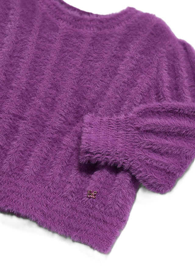 Maglione porpora per neonata 5801 052 Abel & Lula 