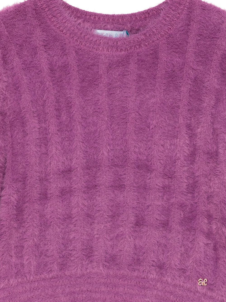 Maglione porpora per neonata 5801 052 Abel & Lula 