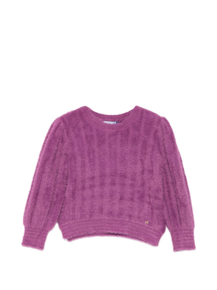 Maglione porpora per neonata 5801 052 Abel & Lula 