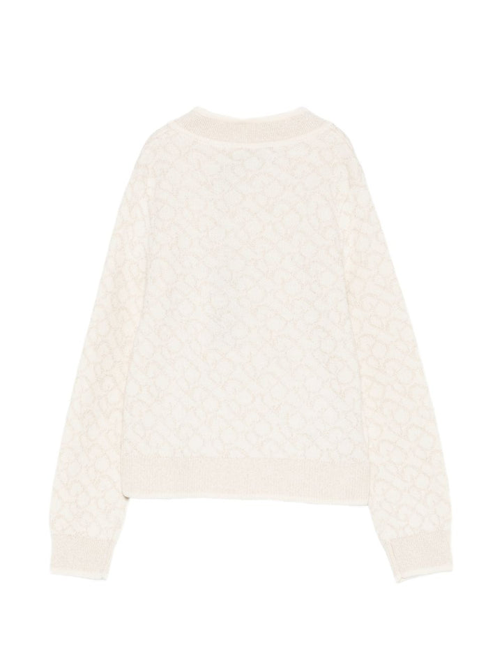 Maglione crema per bambina 5805 004 Abel & Lula 