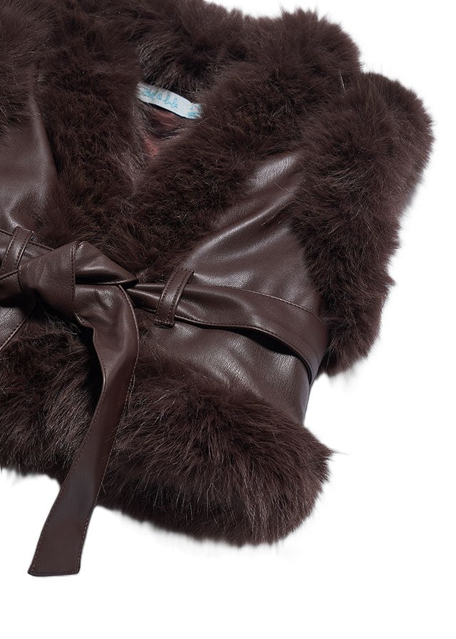 Gilet tartufo per bambina 5808 006 Abel & Lula 