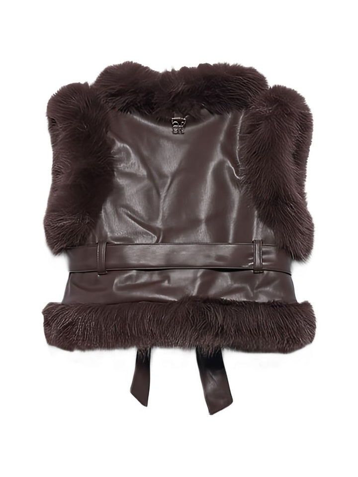 Gilet tartufo per bambina 5808 006 Abel & Lula 