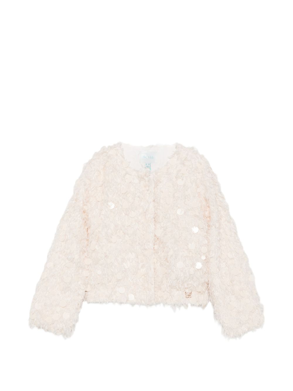 Giacca bianco crema per bambina 5809 002 Abel & Lula 