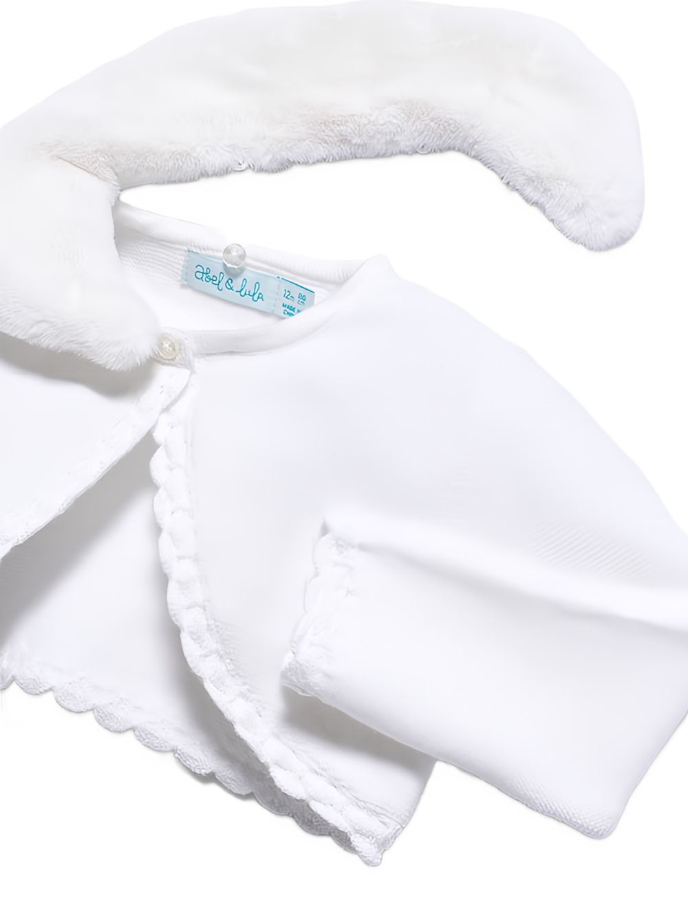 Cardigan bianca per neonata 5869 056 Abel & Lula 