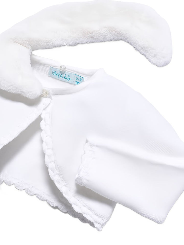 Cardigan bianca per neonata 5869 056 Abel & Lula 