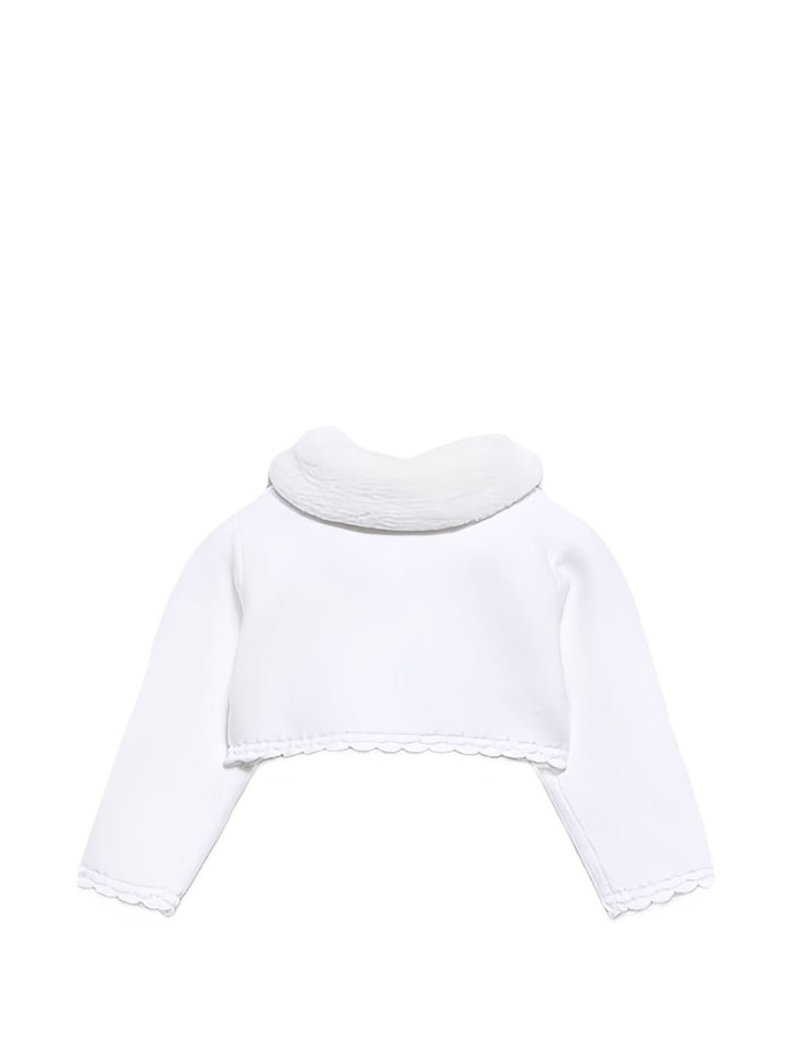 Cardigan bianca per neonata 5869 056 Abel & Lula 