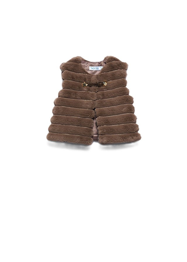Gilet tartufo per neonata 5870 006 Abel & Lula 