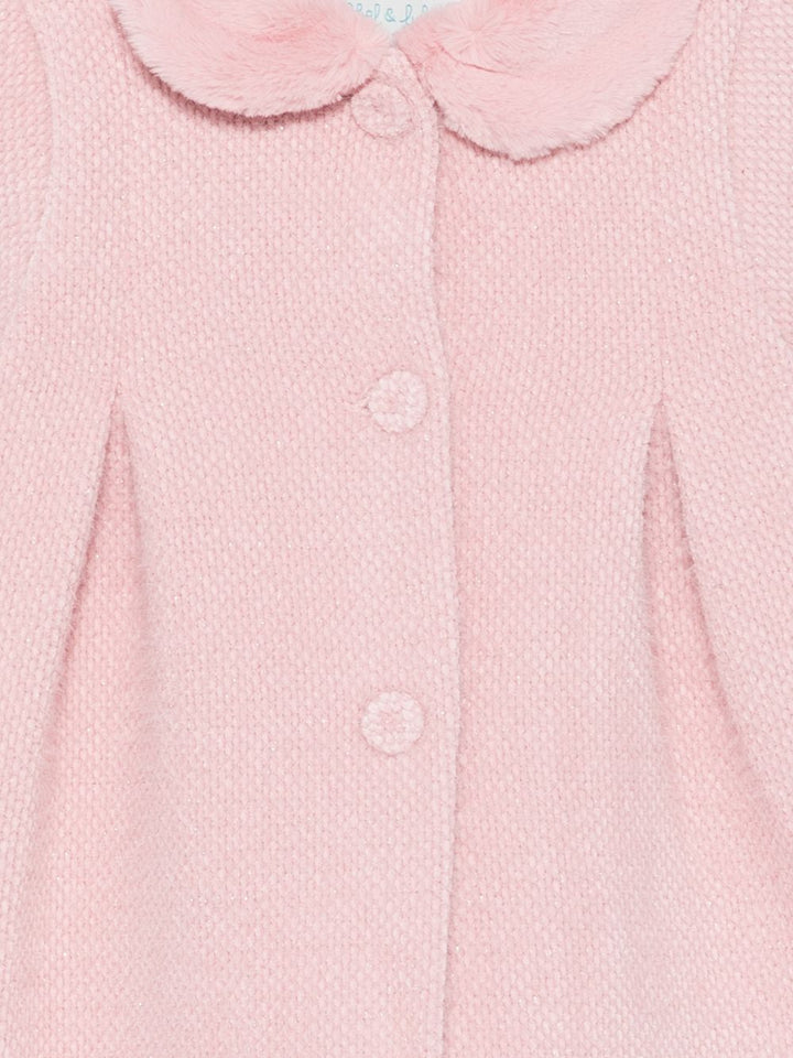 Cappotto rosa per neonata 5872 061 Abel & Lula 
