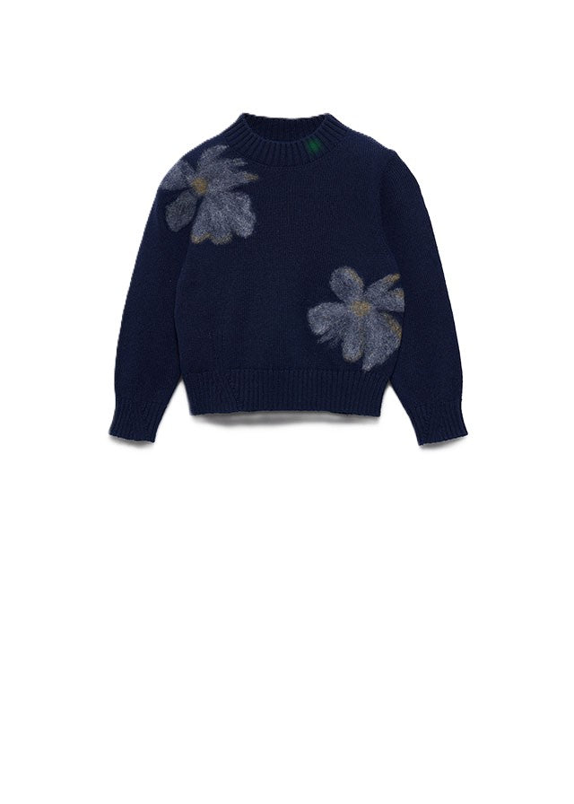 Maglione marino per bambina 5880 007 Abel & Lula 