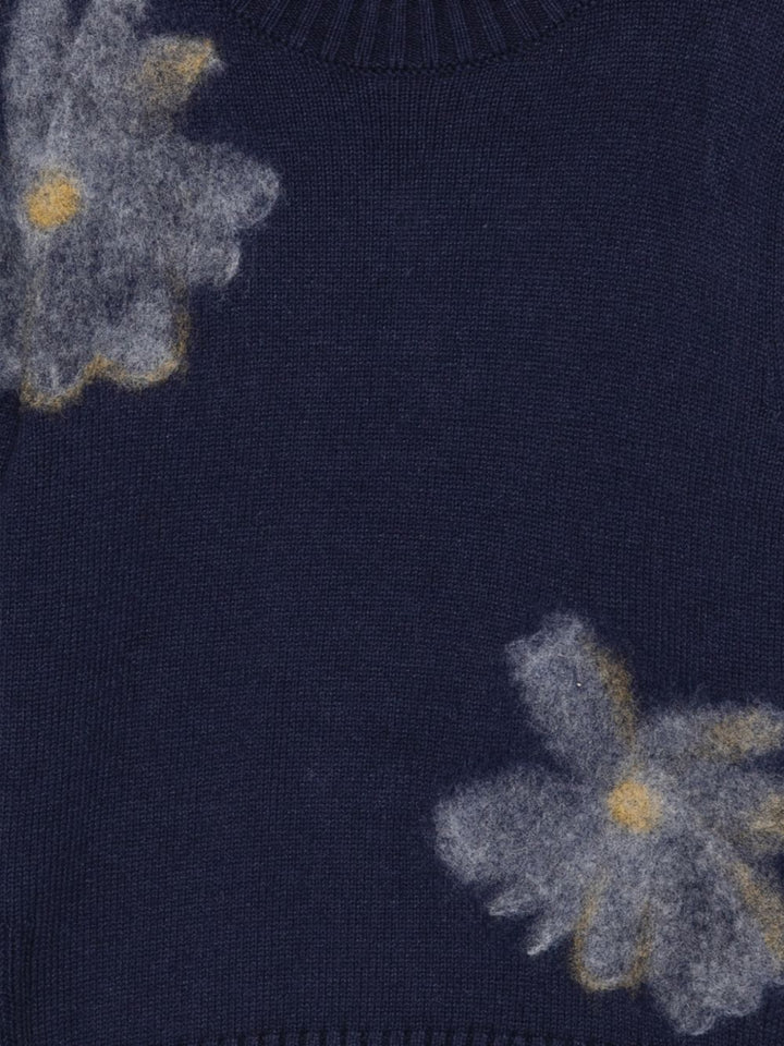 Maglione marino per bambina 5880 007 Abel & Lula 
