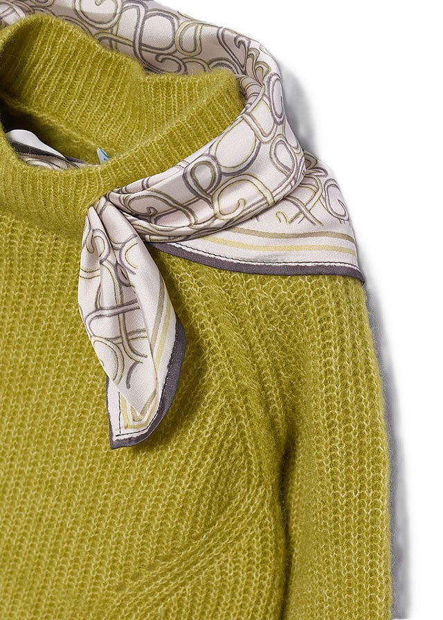 Maglione pistacchio per bambina 5881 018 Abel & Lula 