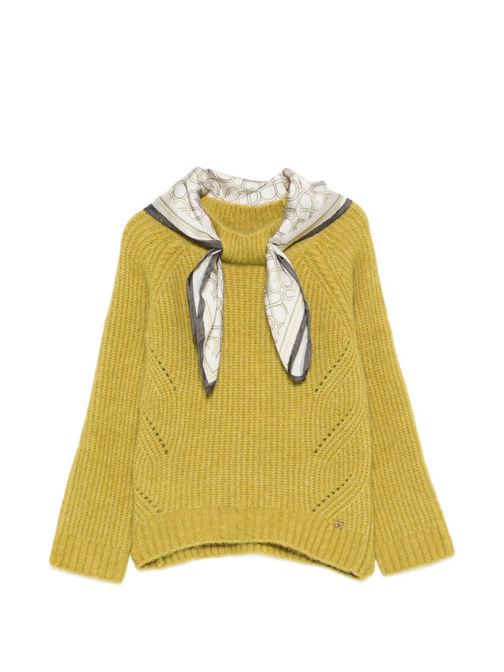 Maglione pistacchio per bambina 5881 018 Abel & Lula 