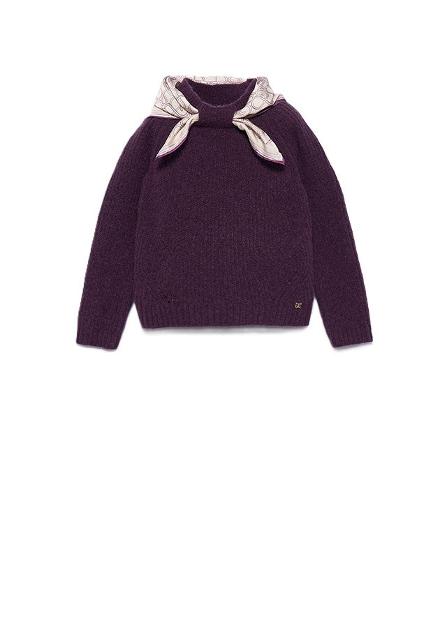 Maglione ciliegia per bambina 5881 019 Abel & Lula 