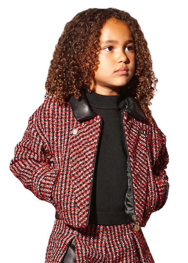 Giacca tela per bambina 5886 001 Abel & Lula 