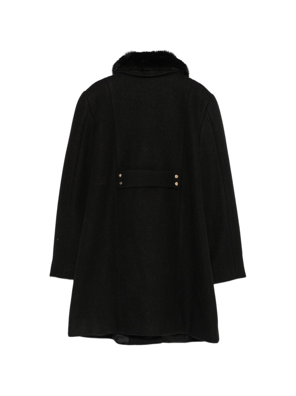 Cappotto nero per bambina 5888 027 Abel & Lula 