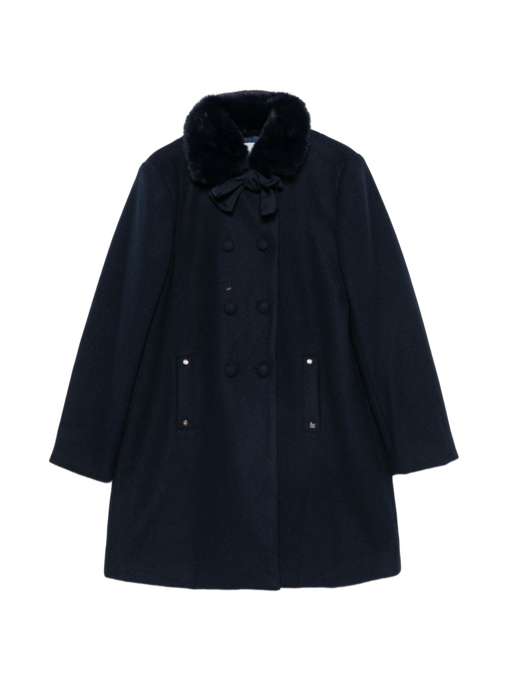 Cappotto blu navy per bambina 5888 028 Abel & Lula 