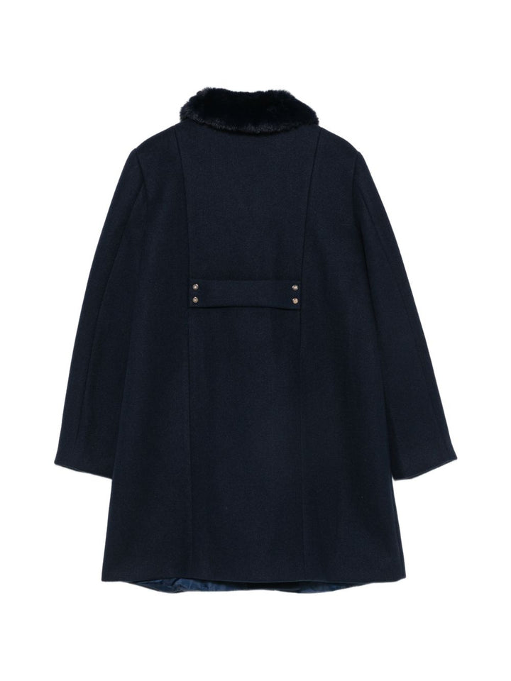 Cappotto blu navy per bambina 5888 028 Abel & Lula 