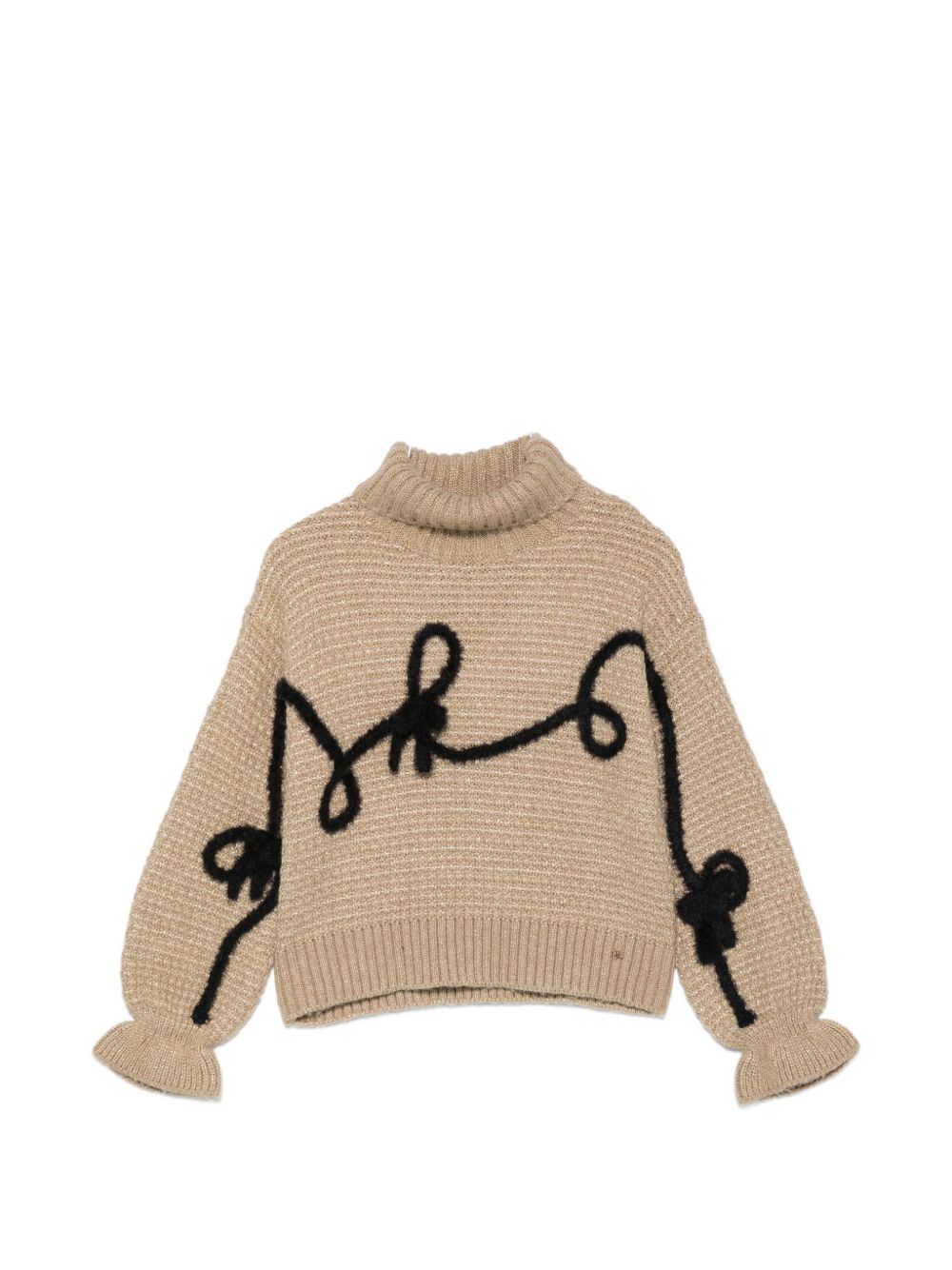 Maglione beige per bambina 5889 003 Abel & Lula 