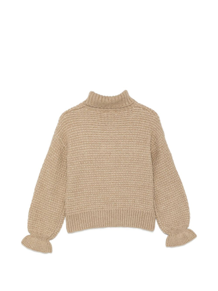 Maglione beige per bambina 5889 003 Abel & Lula 