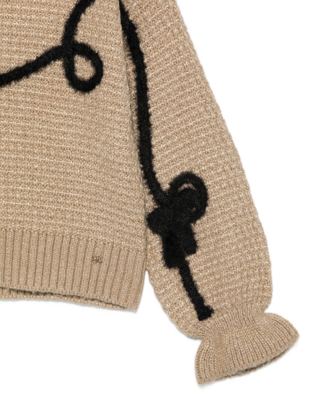 Maglione beige per bambina 5889 003 Abel & Lula 