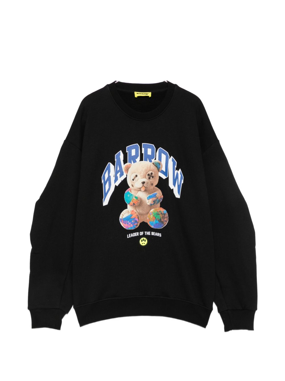 Felpa nera per bambino F6BKJGSW028 110 Barrow Kids 