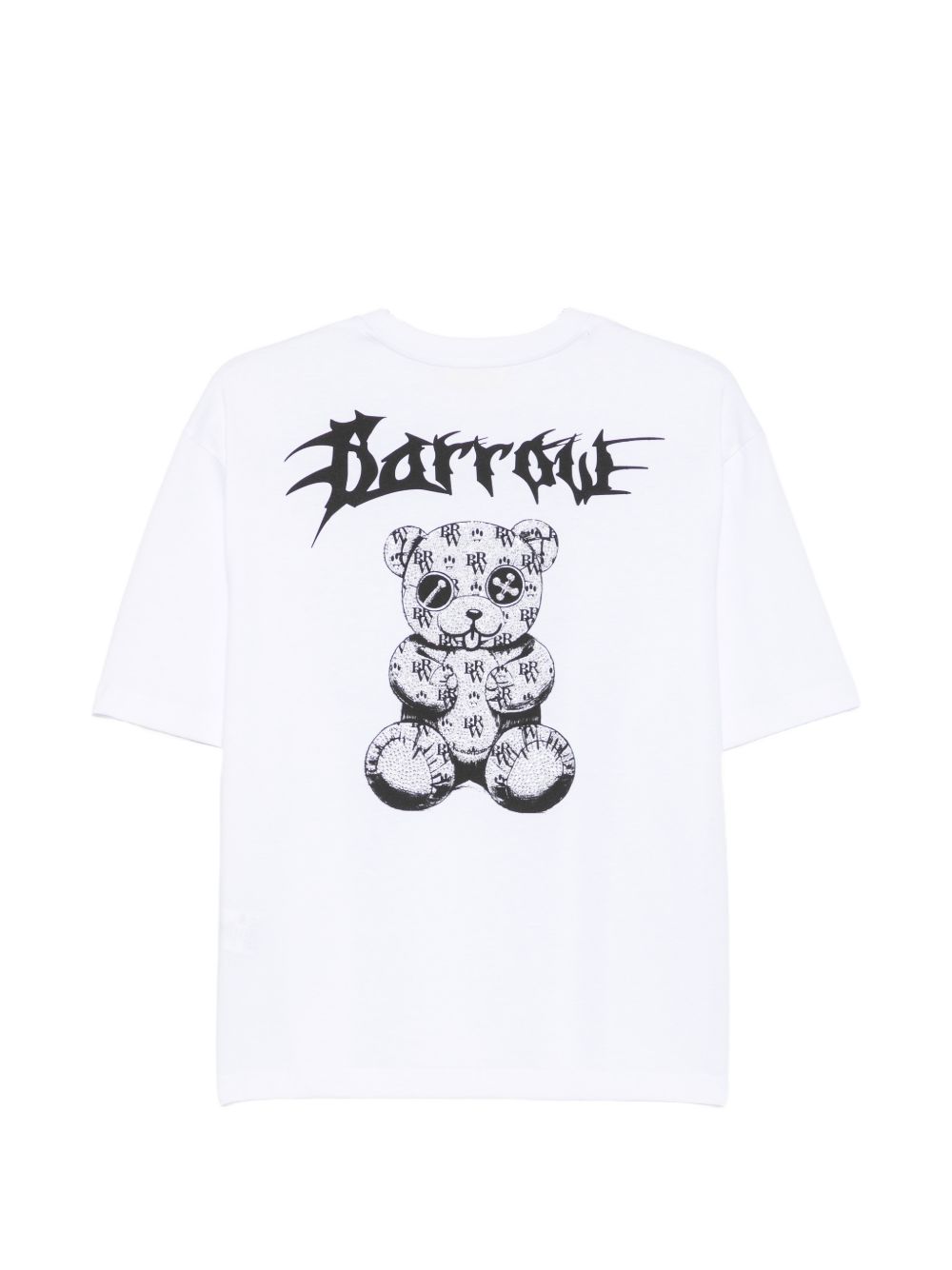 T-shirt off white per bambino F6BKJGTH121 002 Barrow Kids 