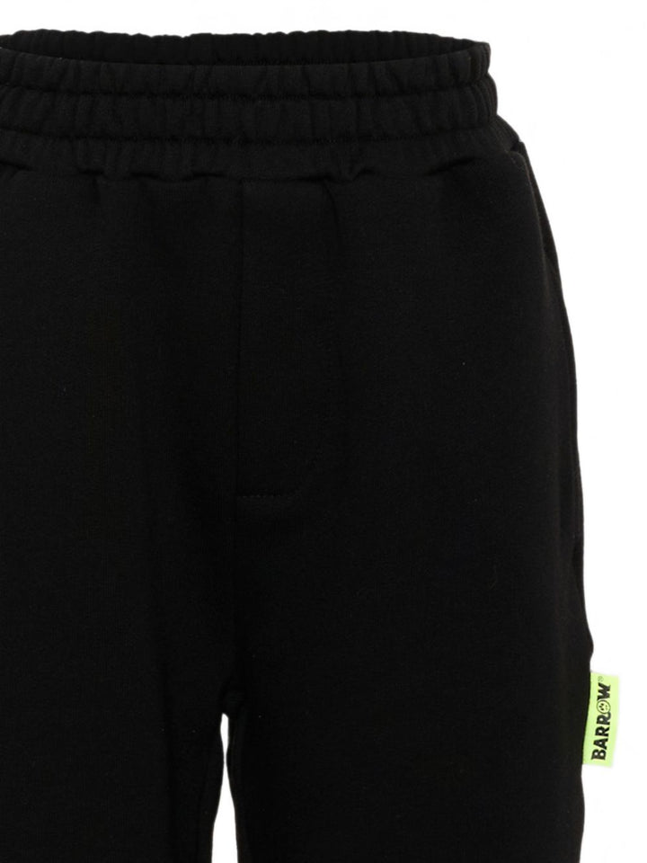 Pantalone nero per bambino F6BKJUFP029 110 Barrow Kids 