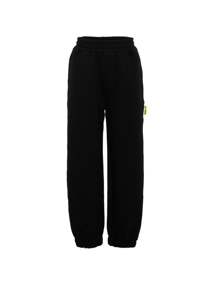 Pantalone nero per bambino F6BKJUFP029 110 Barrow Kids 