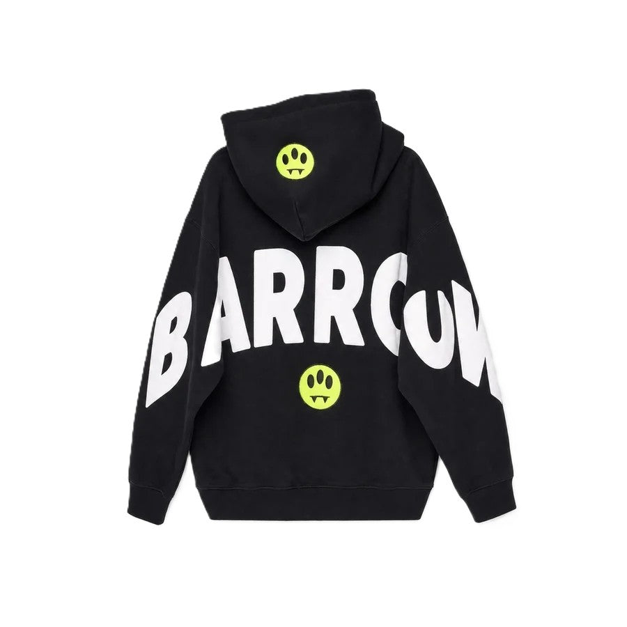 Felpa nera per bambino F6BKJUHS015 110 Barrow Kids 