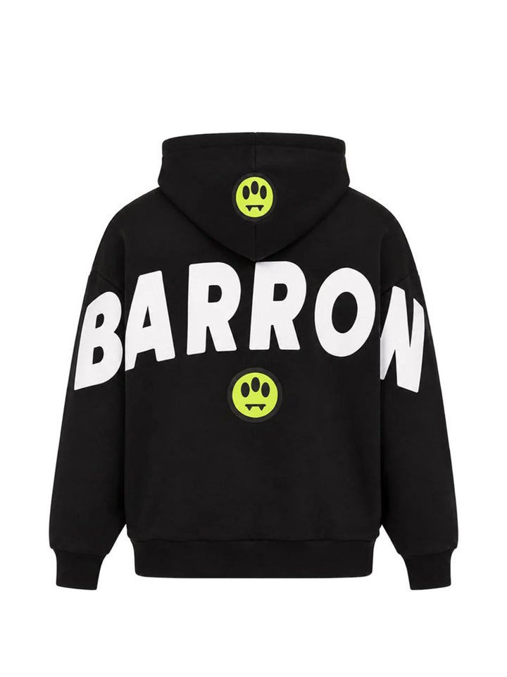 Felpa nera per bambino F6BKJUHS015 110 Barrow Kids 