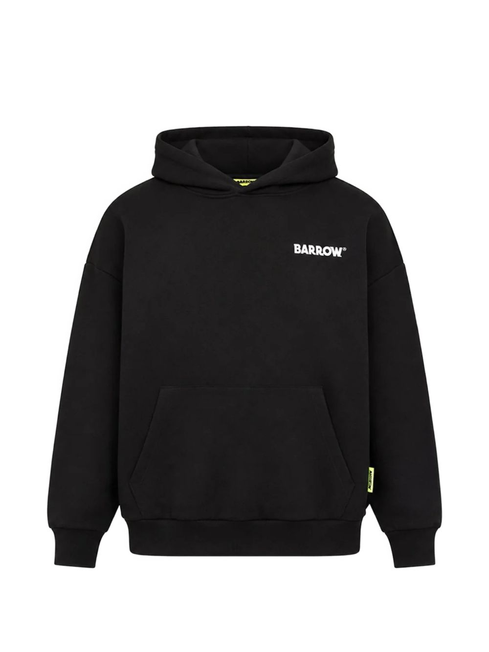 Felpa nera per bambino F6BKJUHS015 110 Barrow Kids 