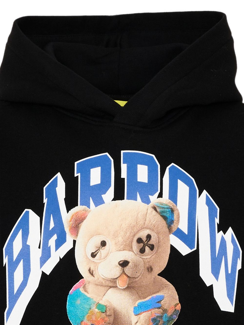 Felpa nera per bambino F6BKJUHS031 110 Barrow Kids 