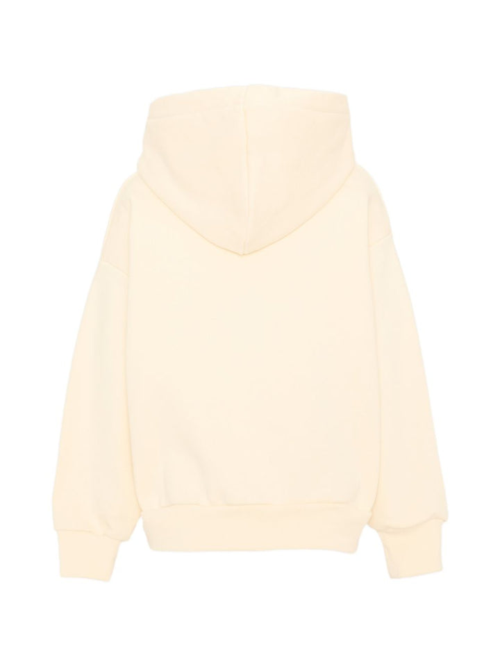 Felpa crema per bambino F6BKJUHS038 013 Barrow Kids 