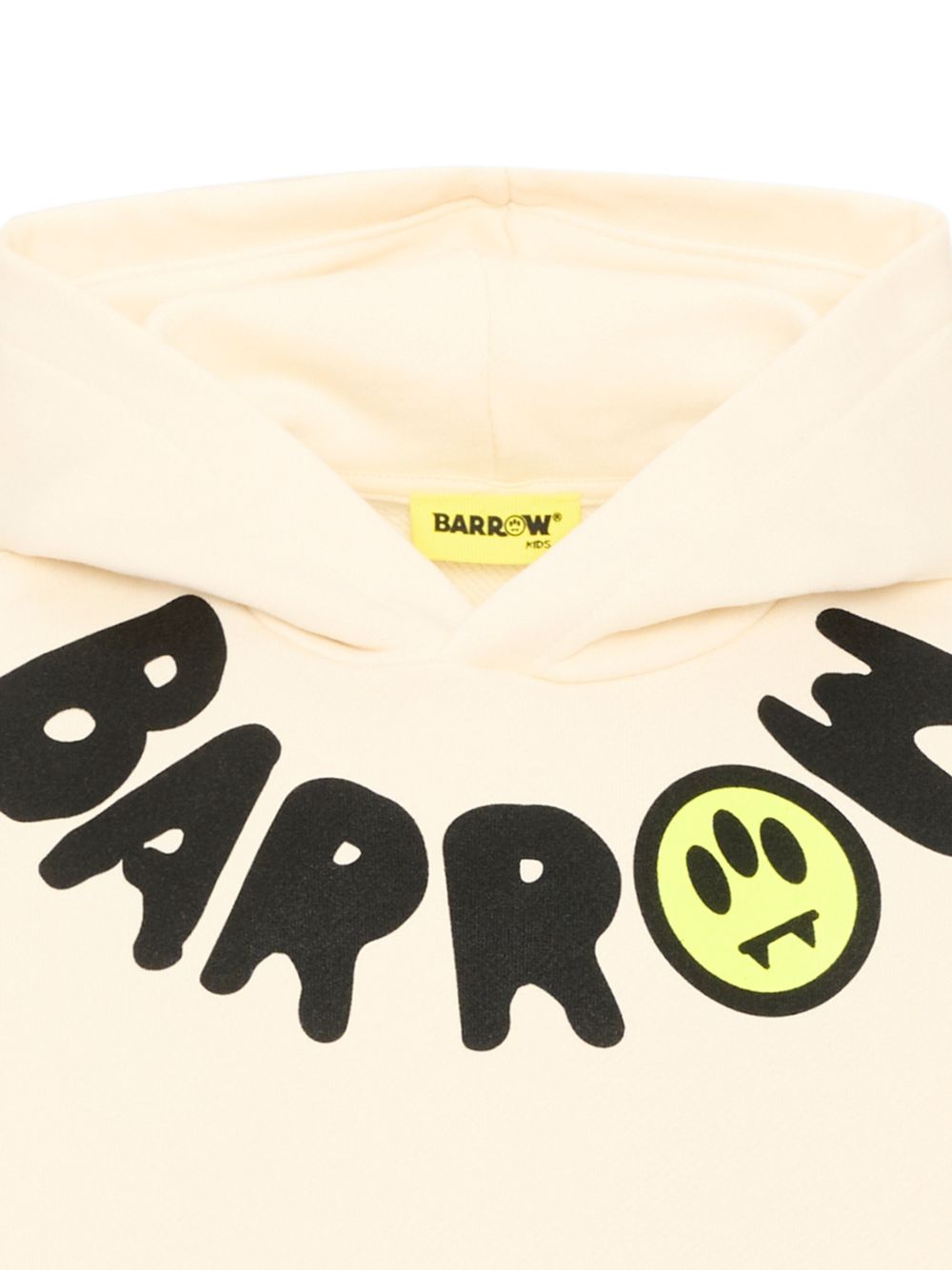 Felpa crema per bambino F6BKJUHS038 013 Barrow Kids 