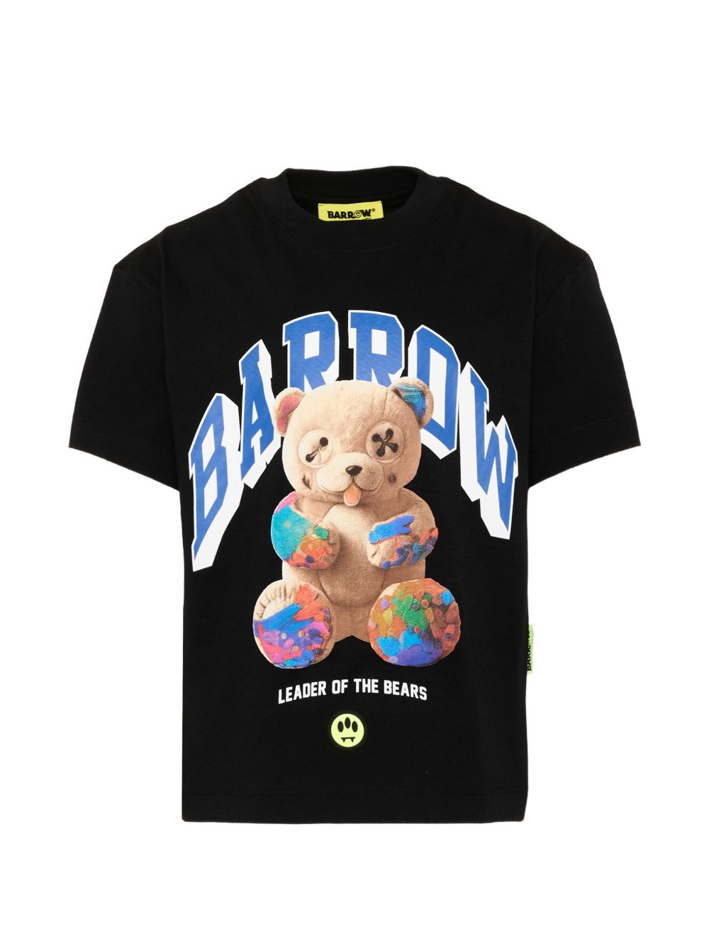 T-shirt nero per bambino F6BKJUTH027 110 Barrow Kids 