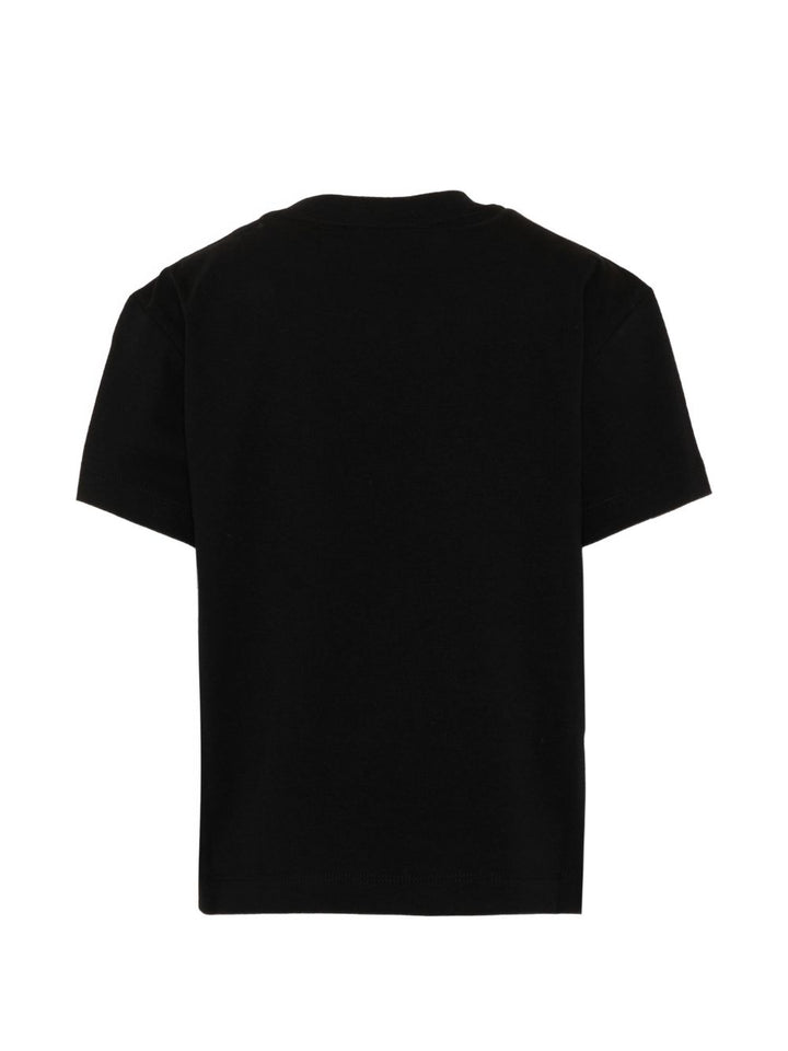 T-shirt nero per bambino F6BKJUTH027 110 Barrow Kids 