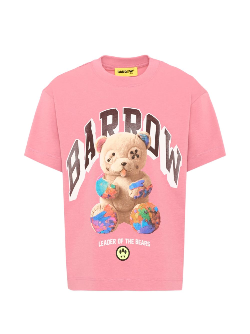 T-shirt rosa per bambino F6BKJUTH027 409 Barrow Kids 