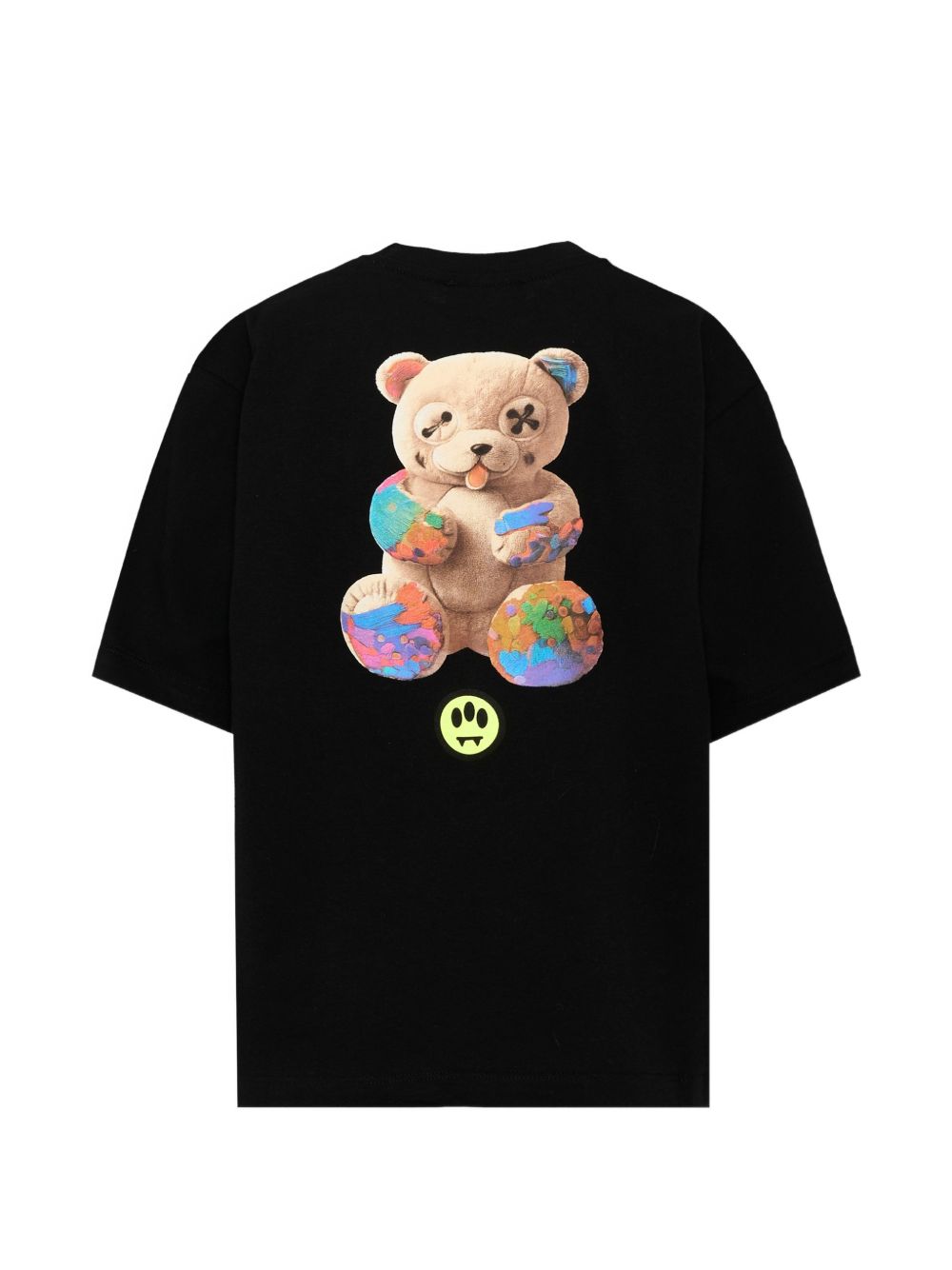 T-shirt nero per bambino F6BKJUTH095 110 Barrow Kids 