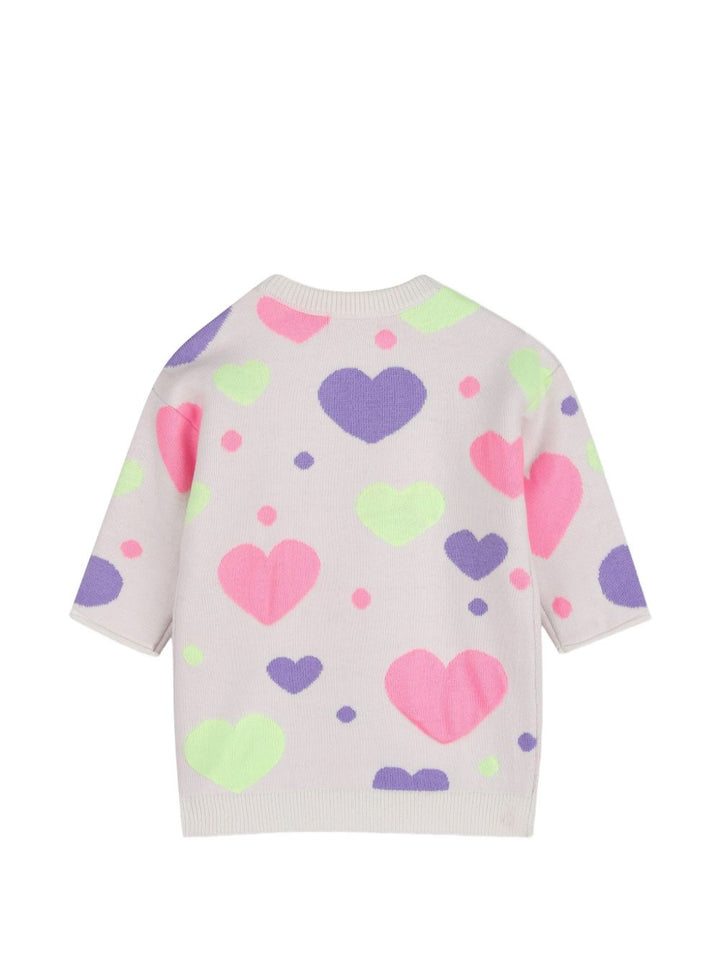 Abito avorio/multicolor per neonata U22237 121 Billieblush 