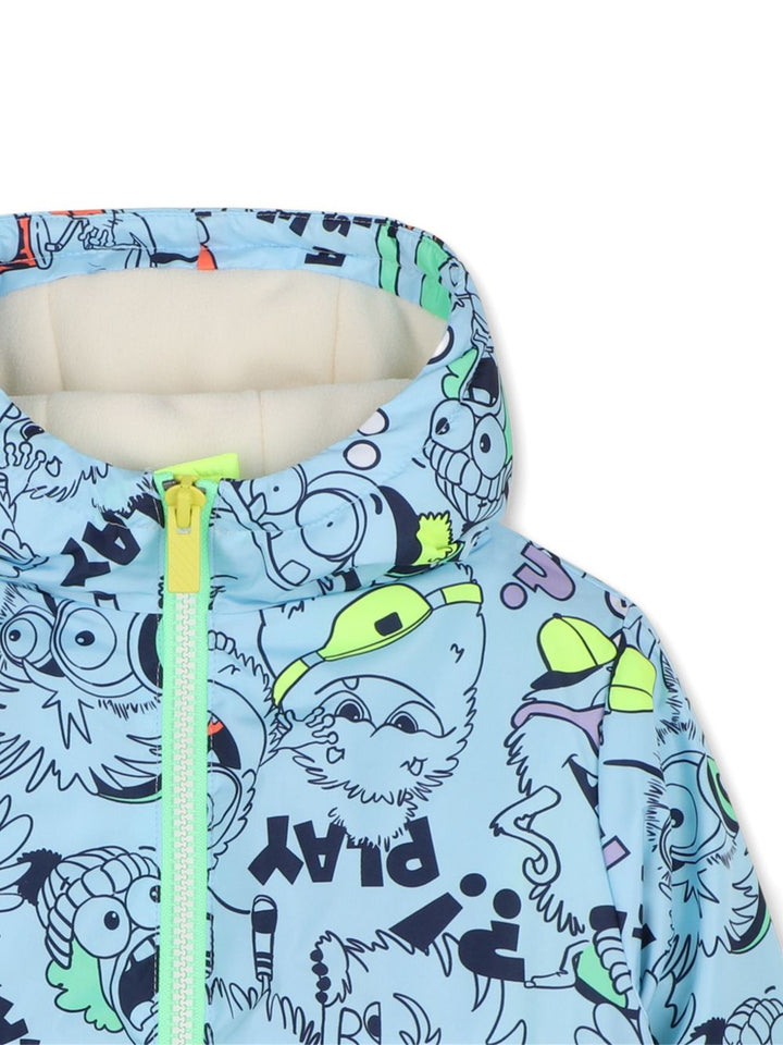 Giubbotto turchese per bambino U22335 78R Billieblush 