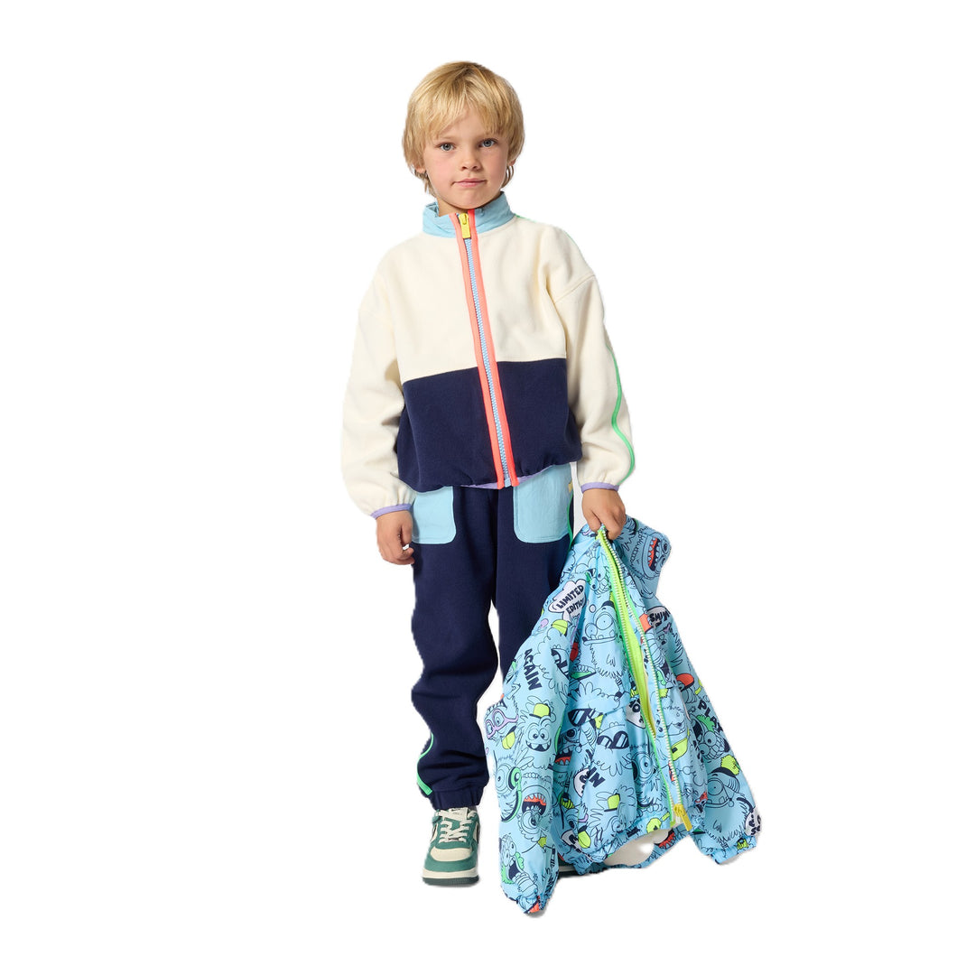 Giubbotto turchese per bambino U22335 78R Billieblush 
