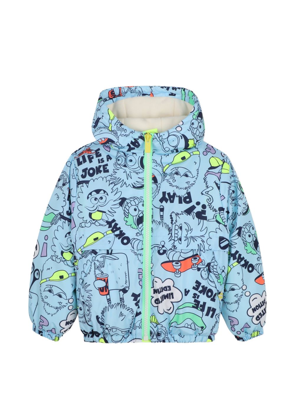 Giubbotto turchese per bambino U22335 78R Billieblush 