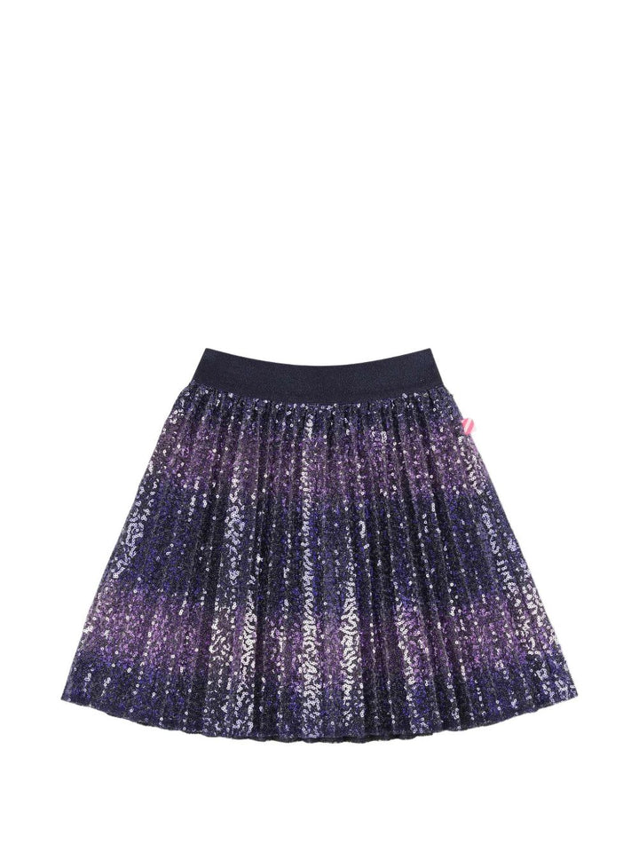 Gonna marine/viola per bambina U22360 85T Billieblush 