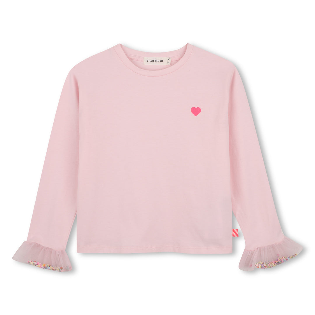 T-shirt rosa per bambina U22386 475 Billieblush 