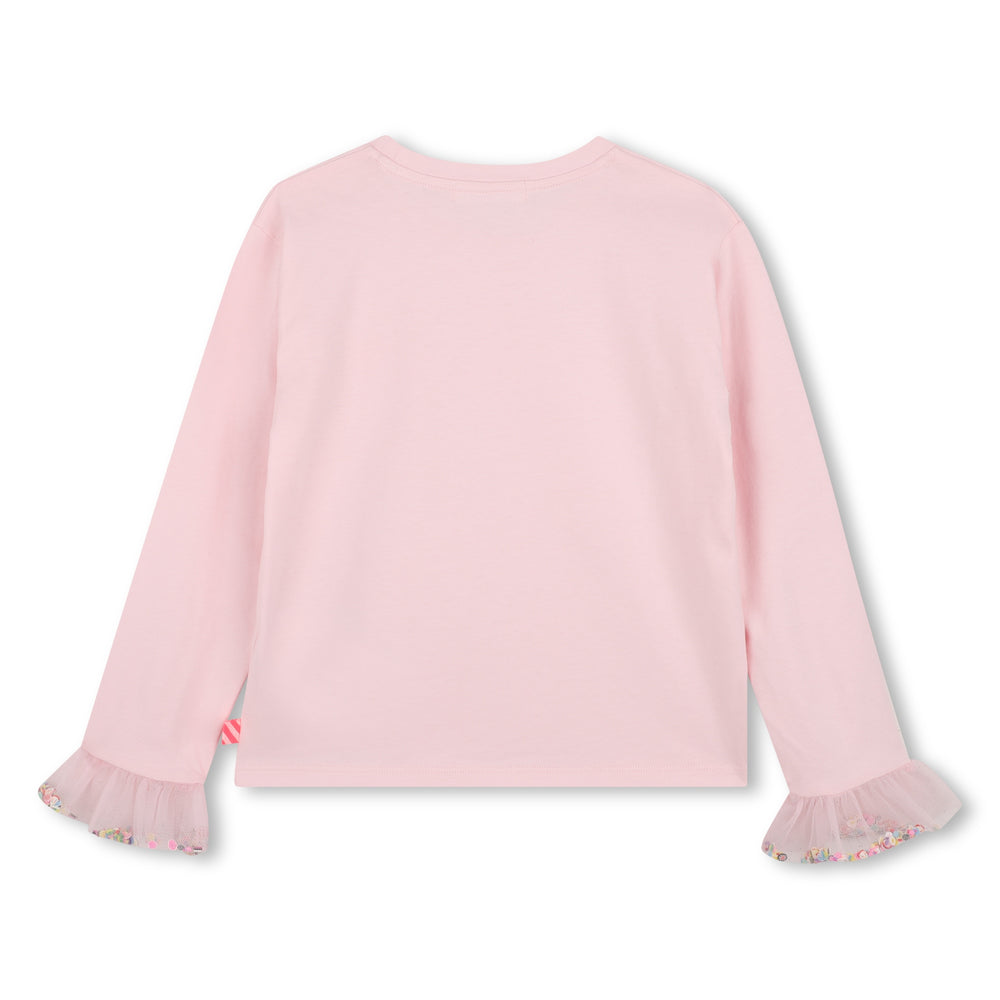 T-shirt rosa per bambina U22386 475 Billieblush 