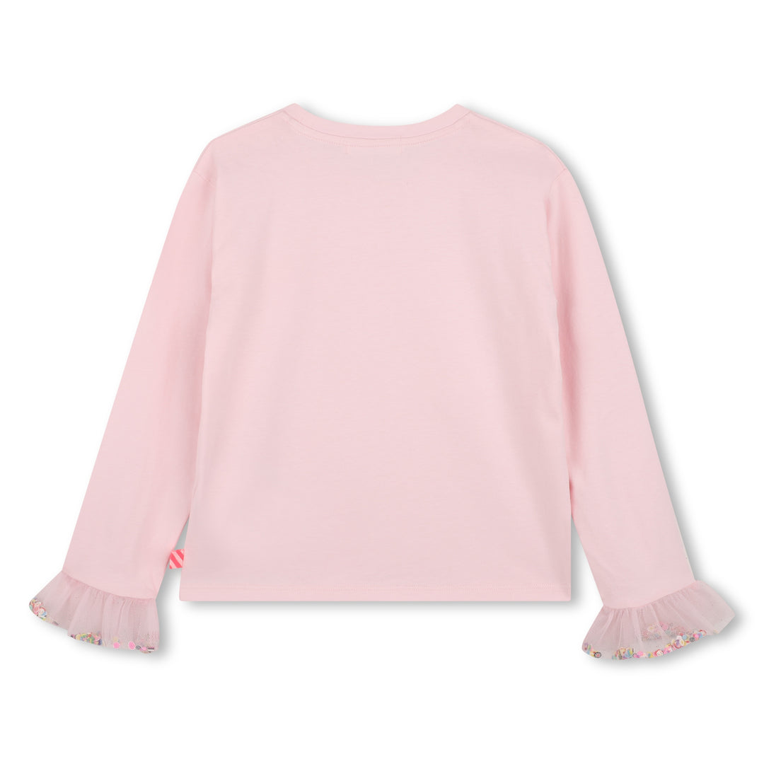T-shirt rosa per bambina U22386 475 Billieblush 