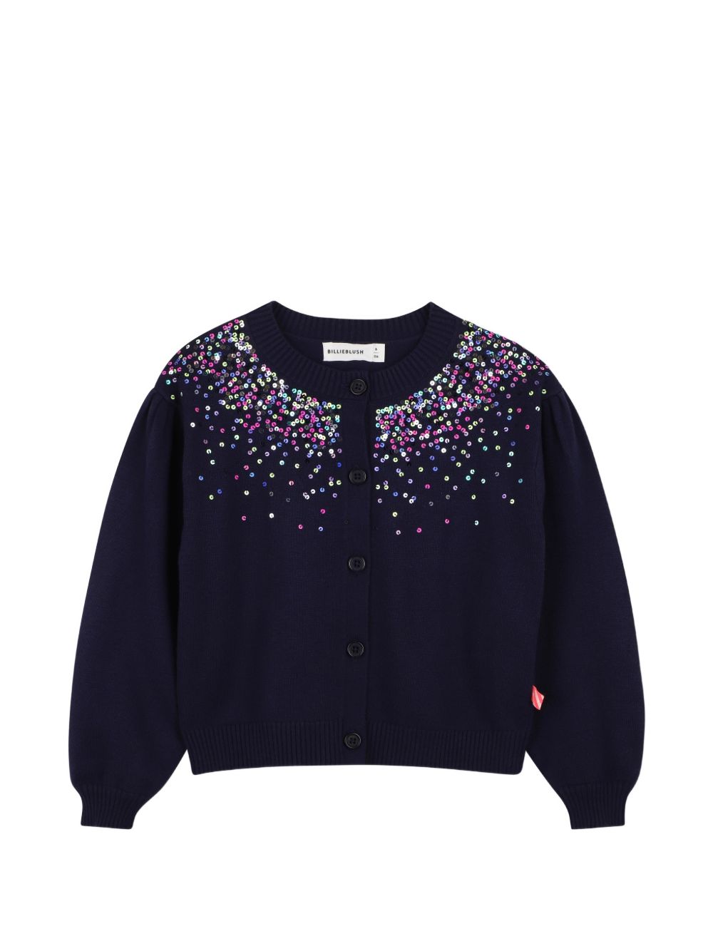 Cardigan marine per bambina U22394 85T Billieblush 