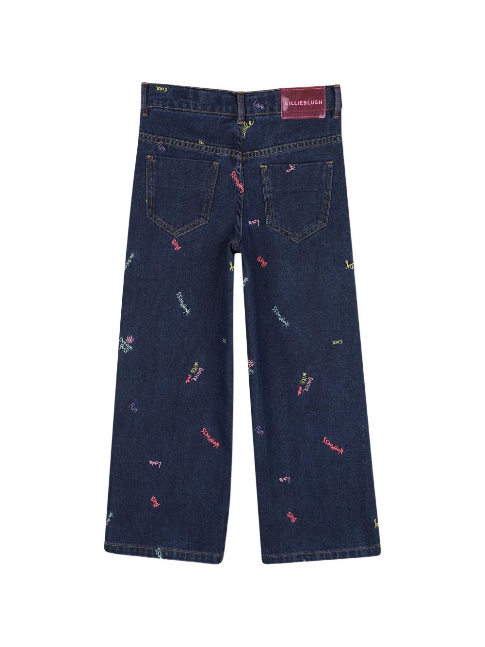 Jeans denim scuro per bambina U22417 Z10 Billieblush 