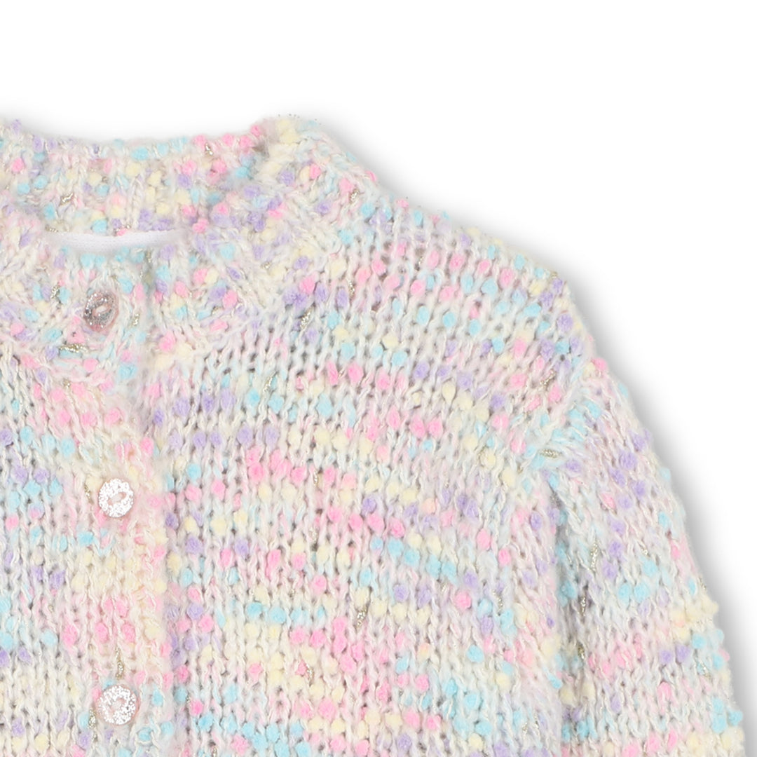 Cardigan multicolor per neonata U22457 Z41 Billieblush 