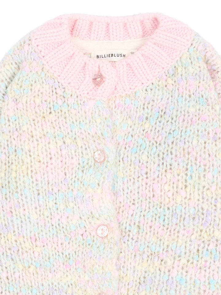 Cardigan multicolor per neonata U22457 Z41 Billieblush 